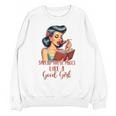 Smutty Spicy Book Reader Spread Those Pages Like A Good Girl Unisex Sweatshirt