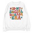 In My Social Worker Era Cute Social Worker Graduation MSW Unisex Sweatshirt