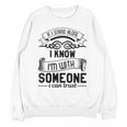 If I Stand Alone I Know I'm With Someone I Trust Introvert Unisex Sweatshirt If I Stand Alone I Know I'm With Someone I Trust Introvert Unisex Sweatshirt