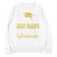 Super Proud Great Grandpa Of 2025 Graduate Graduation Family Premium Unisex Sweatshirt