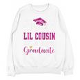 Super Proud Little Cousin Of 2025 Graduate Graduation Family Premium Tri-Blend Unisex Sweatshirt