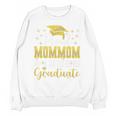 Super Proud Mommom Of 2025 Graduate Senior Graduation Family Premium Unisex Sweatshirt