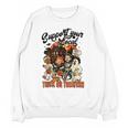 Support Your Local Trick Or Treaters Retro Spooky Nostalgia Unisex Sweatshirt