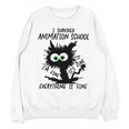 I Survived Animation School Graduation 2026 Unisex Sweatshirt