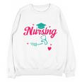 I Survived Nursing School Class Of 2026 Nurse Graduation Unisex Sweatshirt