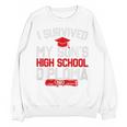 I Survived My Son's High School Diploma Graduation Premium Unisex Sweatshirt