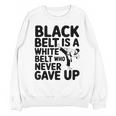 Taekwondo Belt Club Graduation Unisex Sweatshirt