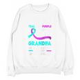Teal & Purple In Memory Of My Grandpa Suicide Prevention Raglan Baseball Tee Unisex Sweatshirt Teal & Purple In Memory Of My Grandpa Suicide Prevention Raglan Baseball Tee Unisex Sweatshirt