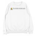 Thanksgiving Fun Nostalgia Pixels Shopping Therapy Unisex Sweatshirt