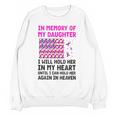 USA Flag With Pink And Black Ribbon In Memory Of My Daughter For Women Men Unisex Sweatshirt USA Flag With Pink And Black Ribbon In Memory Of My Daughter For Women Men Unisex Sweatshirt