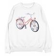 Vintage Bicycle With Playing Cards Nostalgia Unisex Sweatshirt Vintage Bicycle With Playing Cards Nostalgia Unisex Sweatshirt