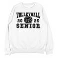 Volleyball Senior Night Volleyball Senior 2025 Graduation 28 Unisex Sweatshirt