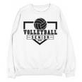 Volleyball Senior Night Volleyball Senior 2025 Graduation 30 Unisex Sweatshirt