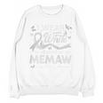 I Wear In Memory Of My Memaw Lung Cancer Unisex Sweatshirt