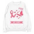 I Wear Pink In Memory Of My Aunt Unisex Sweatshirt