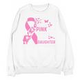 I Wear Pink In Memory Of My Daughter Breast Cancer Awareness Premium Unisex Sweatshirt I Wear Pink In Memory Of My Daughter Breast Cancer Awareness Premium Unisex Sweatshirt