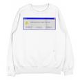 Windows Xp Error Unisex Sweatshirt Windows Xp Error Unisex Sweatshirt