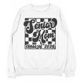 Women Senior Mom Class Of 2026 Retro Graduation Senior Mama Unisex Sweatshirt