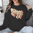 1977 Class Reunion Retro Class Of 77 High School Graduation Unisex Sweatshirt