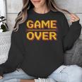 1980s Nostalgia Arcade Gamer Retro Video Game Novelty Unisex Sweatshirt 1980s Nostalgia Arcade Gamer Retro Video Game Novelty Unisex Sweatshirt