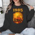 1985 Vintage Sunset Surf Truck Retro Beach Nostalgia Unisex Sweatshirt