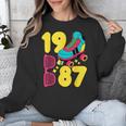 1987 Retro Raised In The 80s Old School Nostalgia Vibes Unisex Sweatshirt 1987 Retro Raised In The 80s Old School Nostalgia Vibes Unisex Sweatshirt
