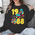 1988 Retro Raised In The 80s Old School Nostalgia Vibes Unisex Sweatshirt