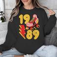 1989 Retro Roller Skate Vintage 80s Nostalgia Collector Unisex Sweatshirt