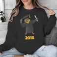 2018 Graduation Shirts Sloth Lovers For Women Teens Unisex Sweatshirt