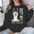 2022 Graduate Graduation For Him Her Got My Dip-Llama Unisex Sweatshirt