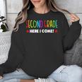 2nd Grade Here I Come Kids 1st Grade Graduation Unisex Sweatshirt