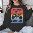 2nd Grade Level Complete Graduation Student Video Gamer Unisex Sweatshirt