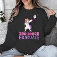 3rd Grade Graduation Unicorn End Of Year Third Unisex Sweatshirt