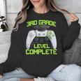 3rd Grade Level Complete Gamer Class Of 2026 Graduation Unisex Sweatshirt