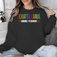 4th Grade Here I Come Kids 3rd Grade Graduation Unisex Sweatshirt
