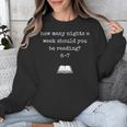 67 Meme Book Lover & Reading Humor Bookworms Slang Unisex Sweatshirt