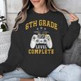 6th Grade Graduation Senior Video Gamer Graduated Unisex Sweatshirt