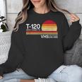 70's 80's 90's Music Nostalgia Video Cassette Tape VHS Retro Unisex Sweatshirt