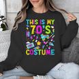 This Is My 70's Costume Nostalgia Mixtape Era 1970s Party Unisex Sweatshirt