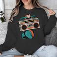 80s 90s Retro Party Costume Nostalgia Boombox Music Hip Hop Unisex Sweatshirt 80s 90s Retro Party Costume Nostalgia Boombox Music Hip Hop Unisex Sweatshirt