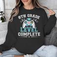 8th Grade Level Complete Graduation 2025 Class Eighth Grade Unisex Sweatshirt