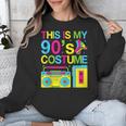 This Is My 90's Costume Retro 1990s Style Cassette Nostalgia Unisex Sweatshirt