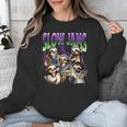 90s Style Bootleg Trendy Sloth Design For Introverts Unisex Sweatshirt