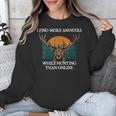 More Answers While Hunting Introvert Hunter Antisocial Unisex Sweatshirt More Answers While Hunting Introvert Hunter Antisocial Unisex Sweatshirt