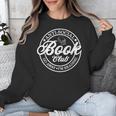 Anti Social Book Club Go Away I'm Reading Bookworm Unisex Sweatshirt