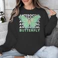 Anti-Social Introvert Butterfly Unisex Sweatshirt