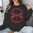 Antisocial Dragonfly Introvert Humor Nature Insect Graphic Unisex Sweatshirt Antisocial Dragonfly Introvert Humor Nature Insect Graphic Unisex Sweatshirt