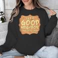 Antisocial Like A Good Neighbor Stay Over There Introvert Unisex Sweatshirt