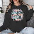 Anxious But Cute Introvert Floral Social Anxiety Unisex Sweatshirt Anxious But Cute Introvert Floral Social Anxiety Unisex Sweatshirt