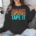 Athletic Trainers Fix Stupid Sports Graduation Vintage Unisex Sweatshirt